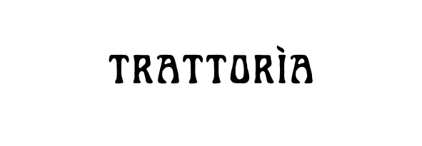 trattorìa